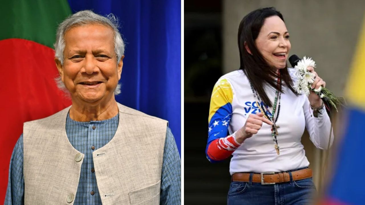 শান্তিতে নোবেলজয়ী মারিয়া কোরিনা মাচাদোকে প্রধান উপদেষ্টার অভিনন্দন